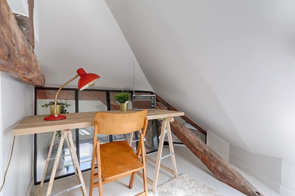 Апартаменти Mykeypers - Fantastic Designed Parisan Loft 2Br/6P- Le Marais Екстер'єр фото